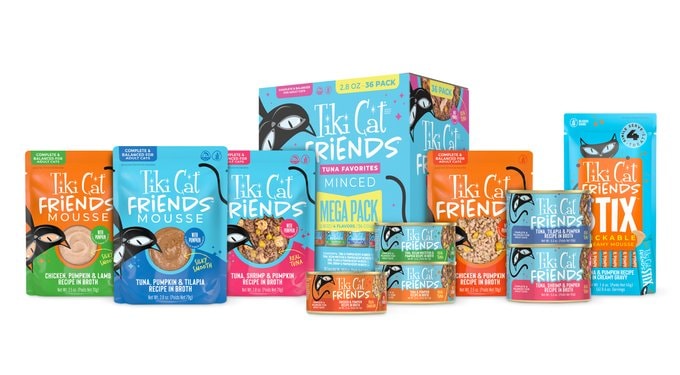 New Version Available - TIKI CAT Friends Tuna Variety Pack Grain