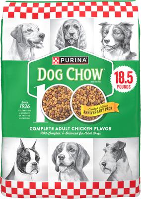 DOG CHOW Complete Adult with Real Chicken Dry Dog Food, 18.5-lb