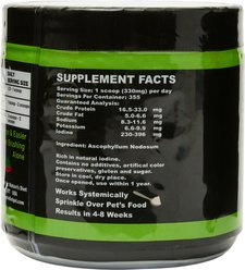 Nature's Diet Toothbrush Systemic Plaque Remover Dry Dog Food Topping, 12-oz jar slide 2 of 4