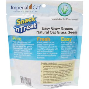 Imperial Cat Easy Grow Cat Oat Grass Seeds, 4-oz bag