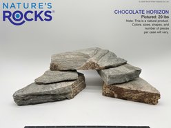 NATURE'S ROCKS Chocolate Horizon Slate Aquarium Rock, Brown, 20-lb slide 2 of 4