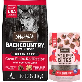 Merrick Backcountry Treats for Dogs - Free shipping | Chewy