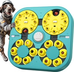 KADTC Adventurer 5 In 1 Puzzle Dog Toy, Green
