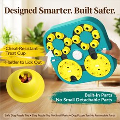 KADTC Adventurer 5 In 1 Puzzle Dog Toy, Green slide 2 of 9