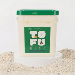 Happy & Polly Natural Tofu & Tapioca Blend Cat Litter, 20-lb bucket