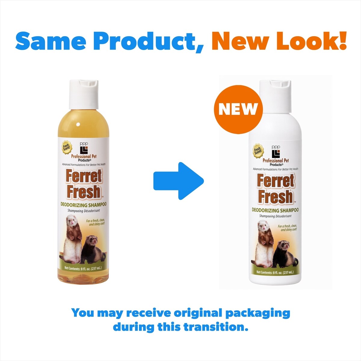 PROFESSIONAL PET PRODUCTS Ferret Shampoo, 8-fl oz bottle - Chewy.com