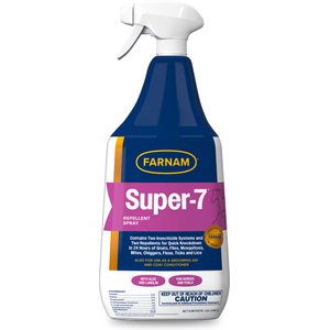 Farnam Equicare Flysect Horse Repellent Spray, 32-fl oz bottle