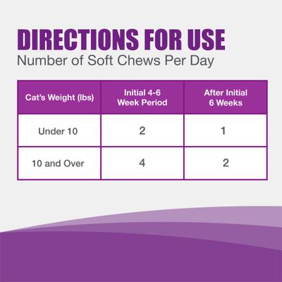 Show full view: Nutramax Dasuquin Hip & Joint Soft Chews Joint Supplement for Cats, 84 count slide 9 of 11