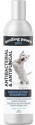 Smiling Paws Pets Antibacterial & Antifungal Medicated Dog & Cat Shampoo, 16-fl oz bottle