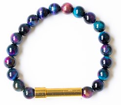 Spirit Pieces Rainbow Tiger Eye Keepsake Bracelet, Rainbow, Medium slide 1 of 3