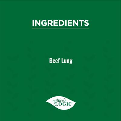 Show full view: Nature's Logic 100% Natural Beef Lung Dehydrated Dog & Cat Treats, 1-lb bag slide 4 of 10