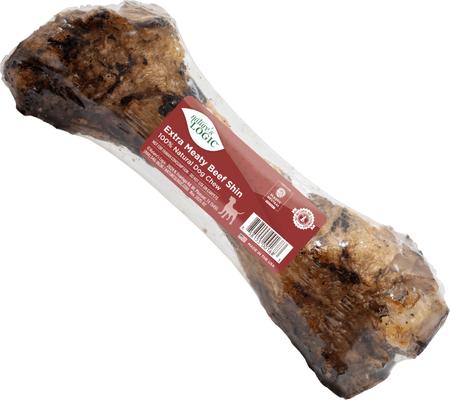 NATURE'S LOGIC 100% Natural Extra Meaty Shin Bone Dog Chew Treat