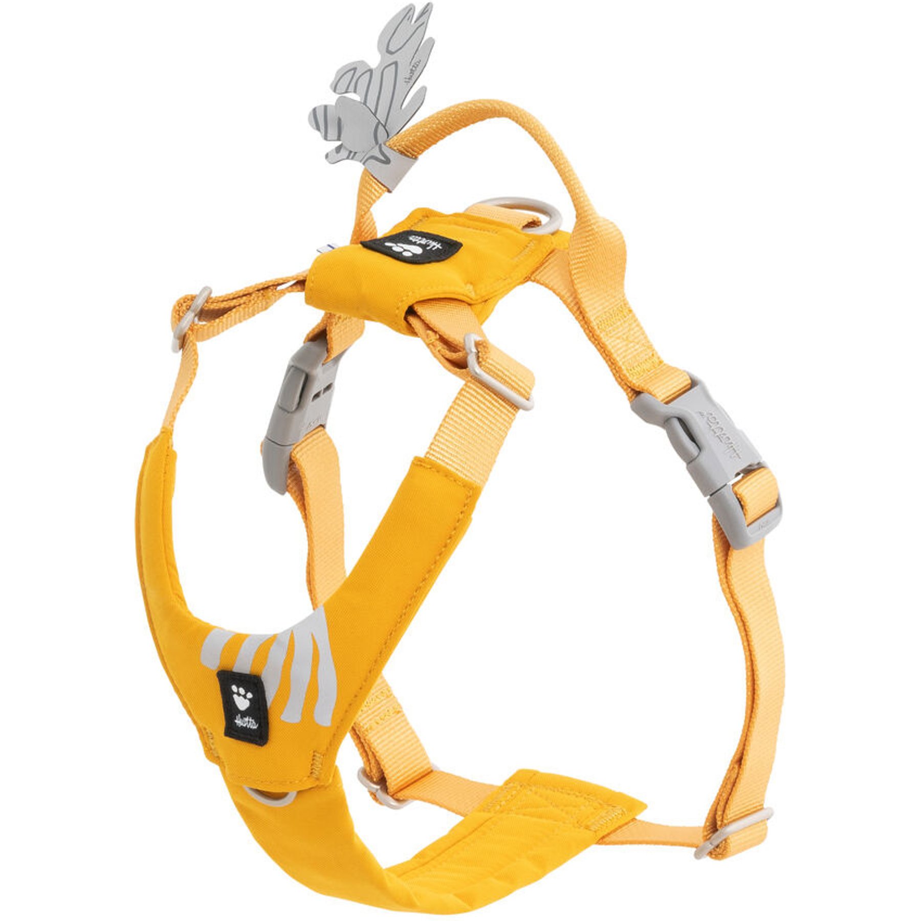 Hurtta Seeker Dog Harness, Honey, 18 to 24-in chest