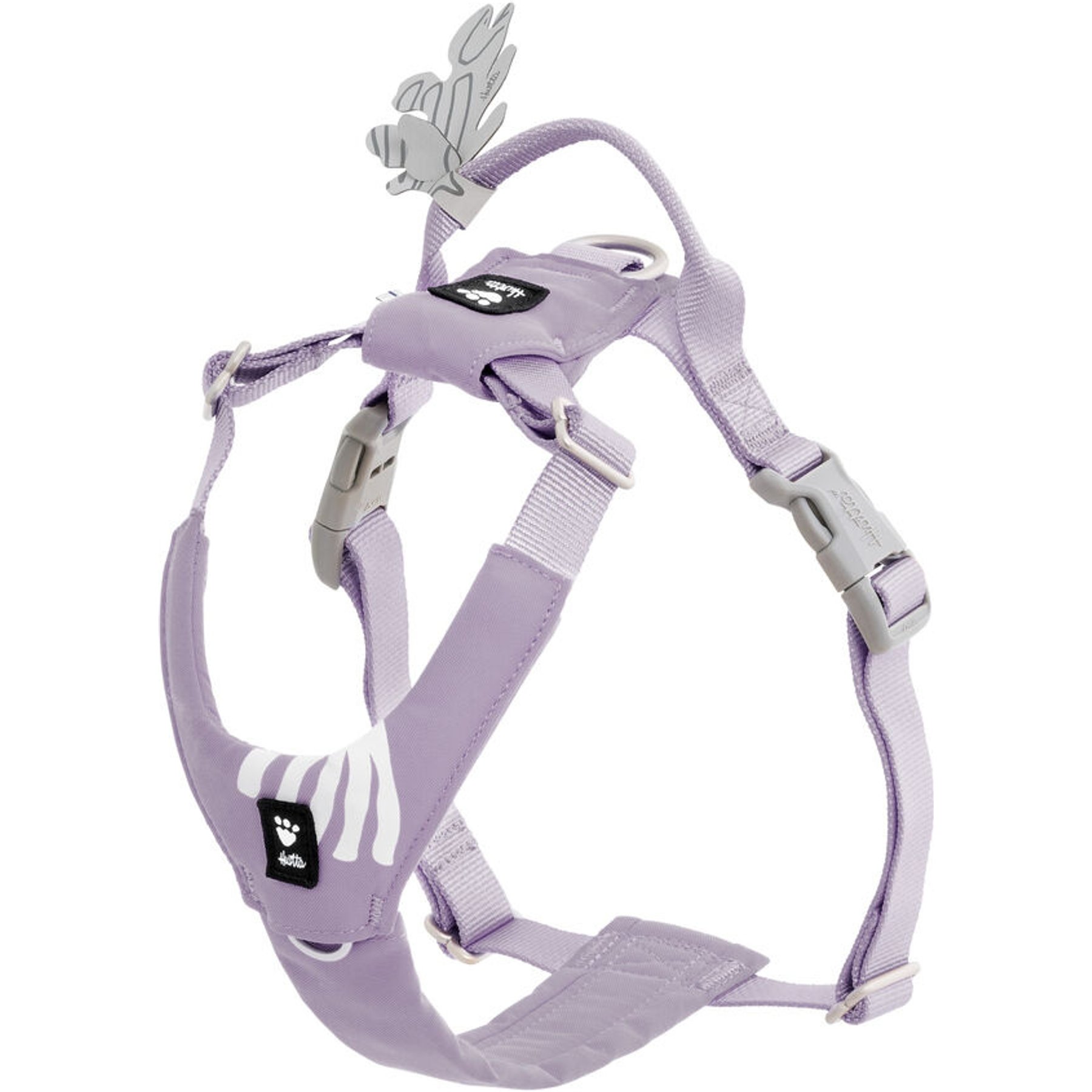 Hurtta Seeker Dog Harness, Lavender, 22 to 28-in chest