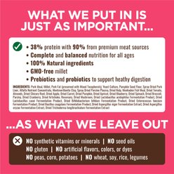 Nature's Logic 100% Natural Canine Pork Meal Feast All Life Stages Dry Dog Food, 25-lb bag slide 2 of 9