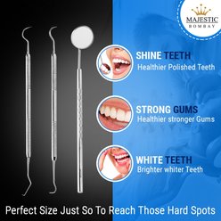 Majestic Bombay Dog Dental Hygiene Tool Set slide 2 of 6
