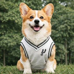Pets First NBA Dog & Cat Mesh Jersey, San Antonio Spurs, X-Small slide 2 of 5