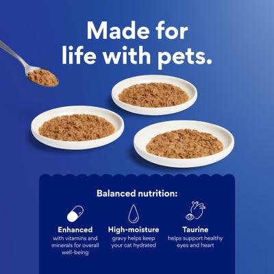 Show full view: Chewy Made Grilled Poultry & Beef Feast Variety Pack Canned Wet Cat Food, 3-oz can, bundle of 24 slide 7 of 10