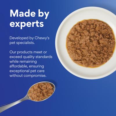 Show full view: Chewy Made Grilled Poultry & Beef Feast Variety Pack Canned Wet Cat Food, 3-oz can, bundle of 24 slide 9 of 10