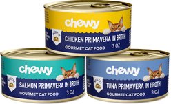 Chewy Made Medleys Primavera Variety Pack Canned Wet Cat Food, 3-oz can, case of 12 slide 2 of 9