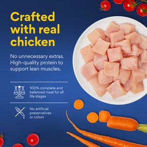 Chewy Made Medleys Chicken Primavera in Broth Wet Cat Food, 3-oz can, case of 24
