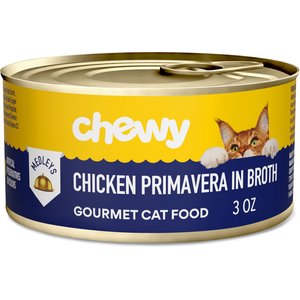 Chewy Made Medleys Chicken Primavera in Broth Wet Cat Food, 3-oz can, case of 24