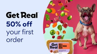 50% off your first order of Get Real