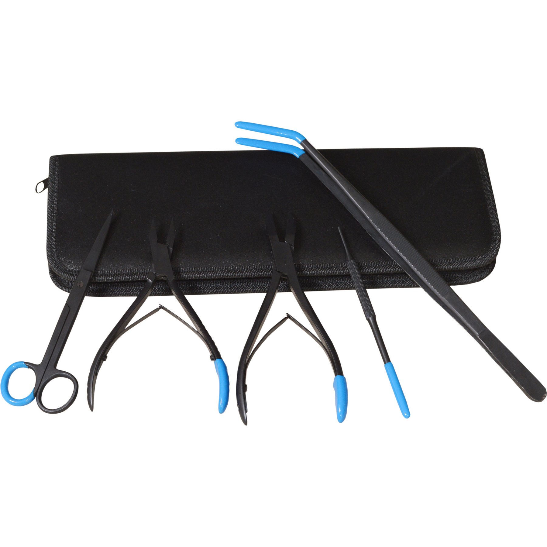 Tamsco Instruments Aquarium Oxidized Stainless Steel Fragging Kit Coral Accessory, Black, 10 x 4 x 2-in