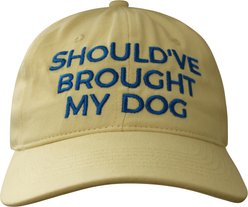 Pawrent Should've Brought My Dog Cap, Butter/Blue, One Size slide 1 of 2