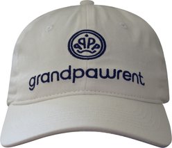 Pawrent Grandpawrent Cap, White/Navy, One Size slide 1 of 2