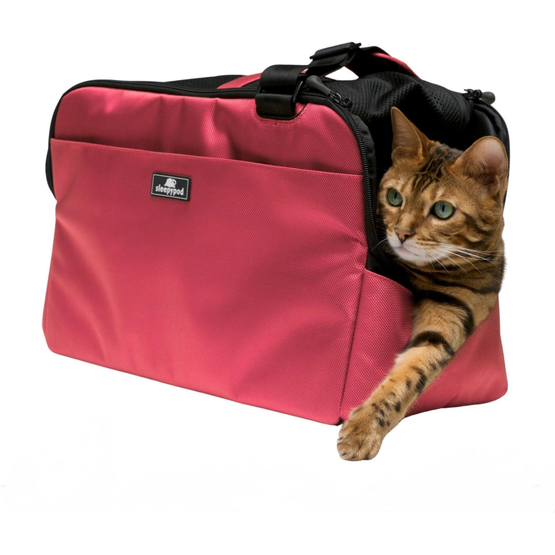 Sleepypod Atom Bag Dog Carrier, Strawberry Red