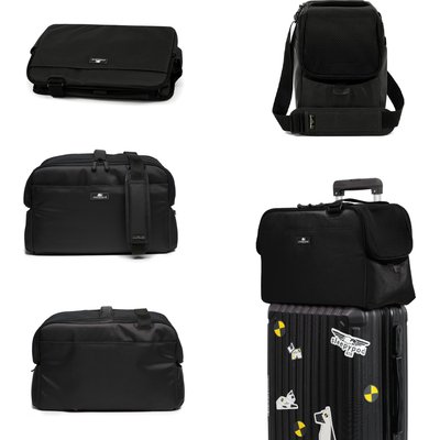 Sleepypod Sleepypod Atom Bag Dog Carrier, Jet Black