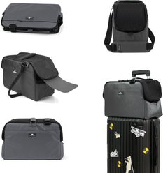 Sleepypod Atom Bag Dog Carrier, Charcoal Grey