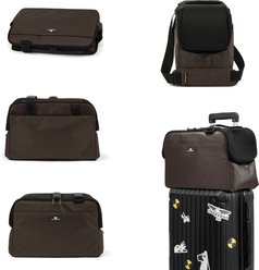 Sleepypod Atom Bag Dog Carrier, Dark Chocolate