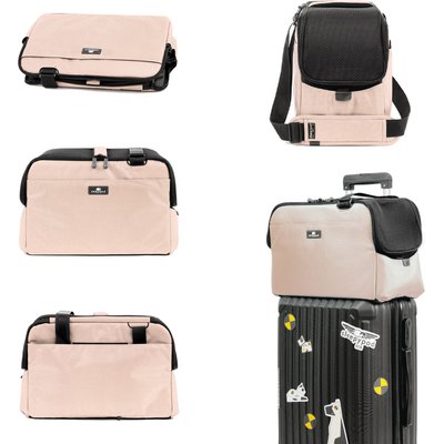 Sleepypod Sleepypod Atom Bag Dog Carrier, First Blush