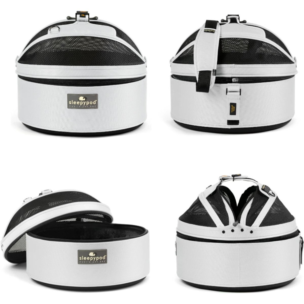 Sleepypod Mini Crash Tested Bag Dog Carrier, Arctic White