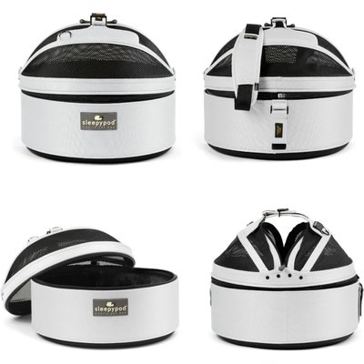 Sleepypod Sleepypod Mini Crash Tested Bag Dog Carrier, Arctic White