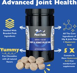 PeakTails Arthrix Hip & Joint Plus HA Dog Supplement, 150 count slide 2 of 8