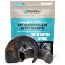 Raw Paws Water Buffalo Horns Dog Treats, Medium, 4 count