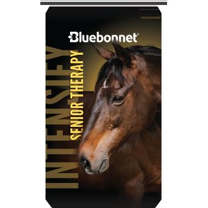 Bluebonnet Feeds Intensify Senior Therapy Low Sugar, Low Starch Senior Horse Feed, 50-lb bag
