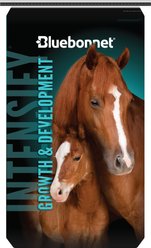 Bluebonnet Feeds Intensify Growth & Development Low Sugar, Low Starch Horse Feed, 50-lb bag