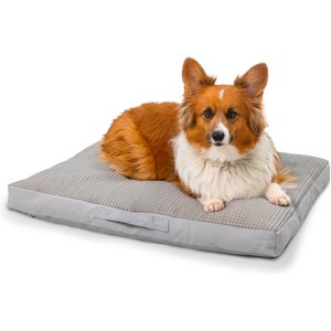 Best Friends by Sheri Cool & Cozy Orthopedic Pillow Cooling Dog Bed with Removable Washable Cover, Gray, Small: 30 x 20-in