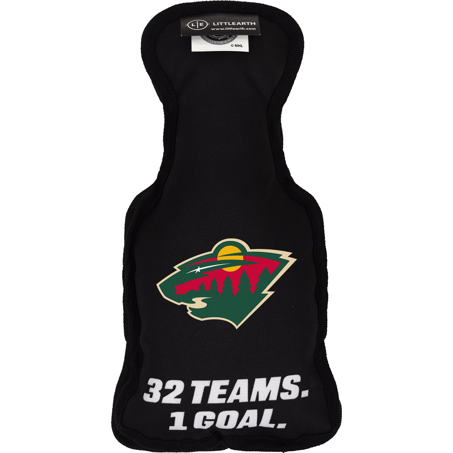 Littlearth NHL Stanley Cup Dog Toy, Minnesota Wild