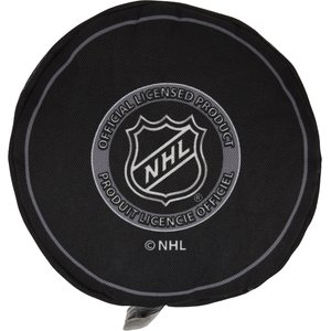 Littlearth NHL Hockey Puck Dog Toy, Carolina Hurricanes