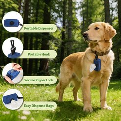 Covfresh Odor Blocking Unscented Dog Poop Bag Roll, White, Small, 140 count slide 2 of 8