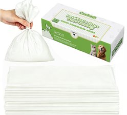 Covfresh 7-Layer Odor Blocking Unscented Dog Poop Bags, White, X-Small, 220 count slide 1 of 7