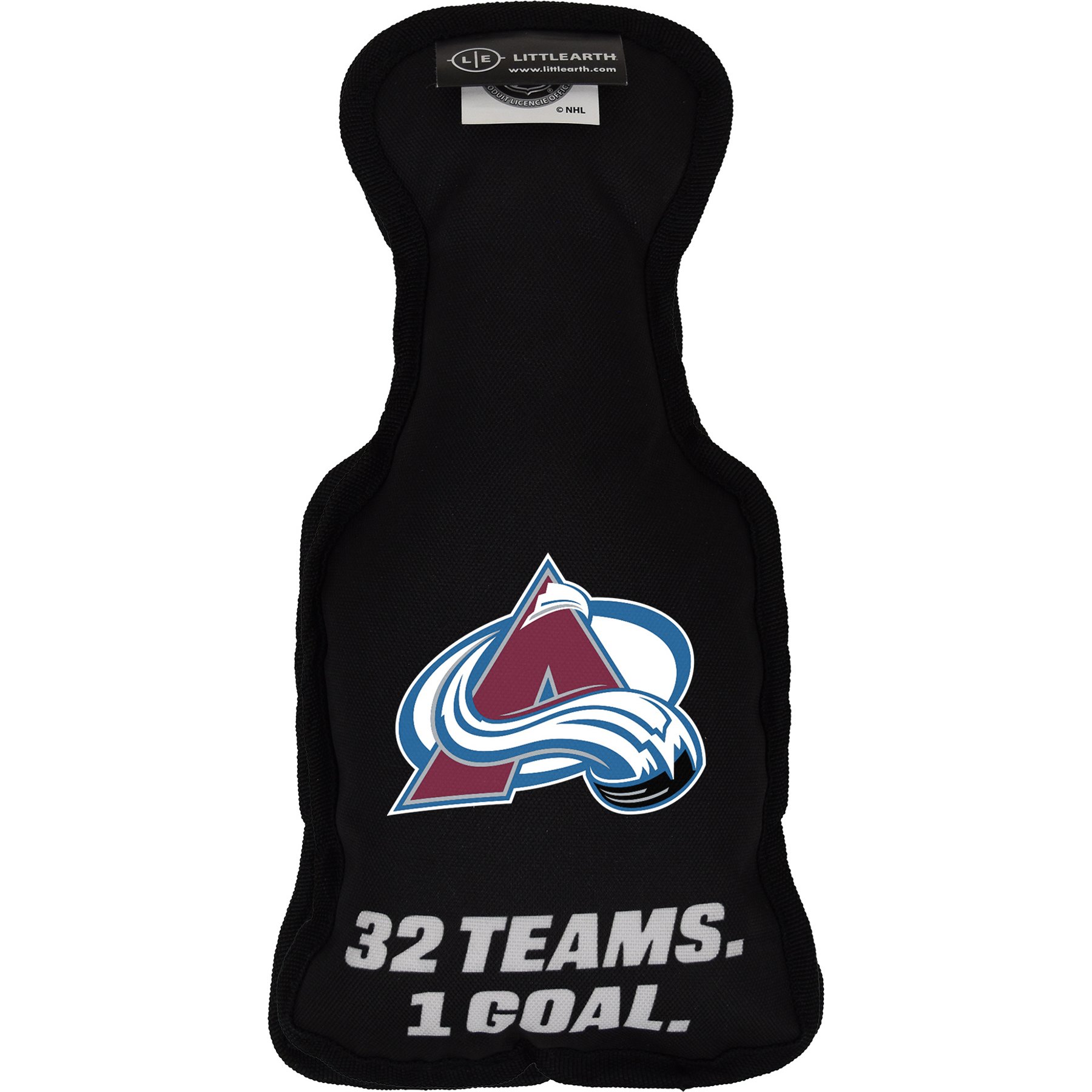 Littlearth NHL Stanley Cup Dog Toy, Colorado Avalanche