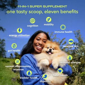 Native Pet The Daily Powder 11-in-1 Supplement for Dogs, 14-oz