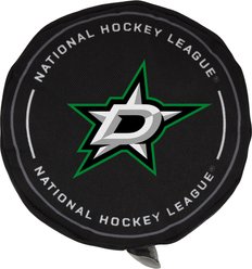 Littlearth NHL Hockey Puck Dog Toy, Dallas Stars