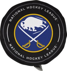 Littlearth NHL Hockey Puck Dog Toy, Buffalo Sabres
